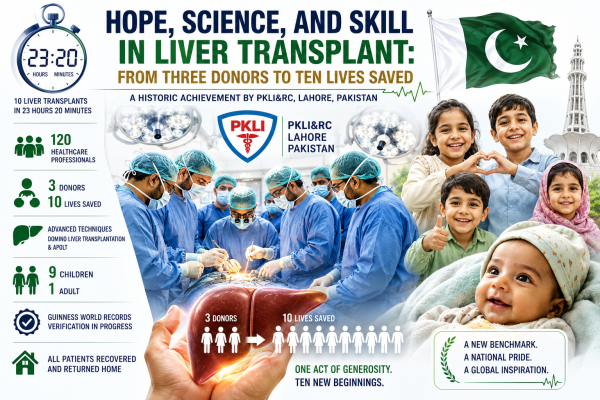 Hope, Science, And Skill In Liver Transplant: From Three Donors To Ten Lives Saved