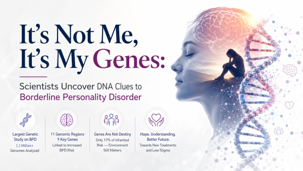 It’s Not Me, It’s My Genes: Scientists Uncover Dna Clues To Borderline Personality Disorder