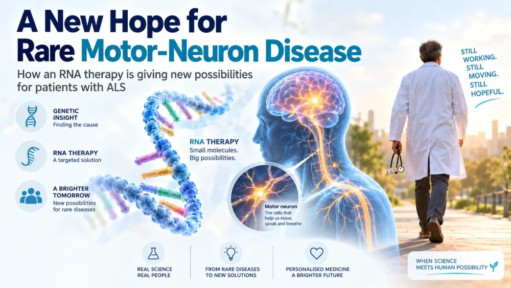 New Hope for Rare Motor-Neuron Disease ALS: When Ribonucleic Acid (RNA) Becomes a Medicine