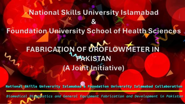 Nsu And Fui Vital Collaboration On Self-Reliance In Medical Technology - First Indigenous Product Uroflowmeter