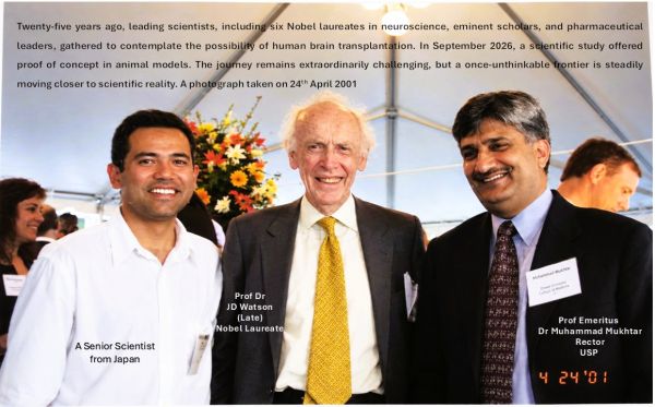 Prof. Mukhtar’s Reflection On The Long Journey Of Brain Transplantation Research - A Paper Published In Nature Journal