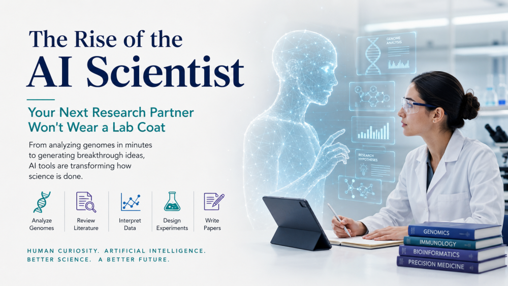 The Rise of the AI Scientist: Your Next Research Partner Won't Wear a Lab Coat